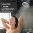 SparkPod Duschkopf - Hochdruckregen – Regenduschkopf - Moderner, Luxuriöser Look - Verstellbar & Werkzeuglose Installation in 1 Minute – Ersatz für Badezimmer Duschköpfe - Kopfbrause -Regendusche