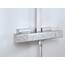GROHE Euphoria Cube 230, Duschsystem (Regendusche mit Thermostat und schwenkbarem Kopfbrausearm, Sicherheitssperre bei 38°C, Duscharmatur mit Antikalk-System), chrom, 26087000