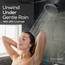 SparkPod Fester Duschkopf - Hochdruckregen - Luxus Moderne Optik - Einfache Installation ohne Werkzeug - Perfekter verstellbarer Ersatz für Ihre Badezimmer Duschköpfe (20cm rund, Titan Anthrazit)