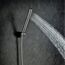 ACEFY Duschkopf wassersparend 1 Strahlart Handbrause/Stabhandbrause mit 48 Anti-kalk Dusen Duschbrause massiv Messing Verchromt
