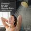 SparkPod Duschkopf – Hochdruckregen – Luxuriöser moderner Look – werkzeuglose 1-Minuten-Installation – der perfekte verstellbare Ersatz für Ihr Badezimmer Duschköpfe (20,3 cm kreisförmig, Gold)