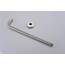 PureLux Standard Stainlee Stahl 45,7 cm Ersatz-Dusche Arm Chrom Finish, COMINHKPR96351