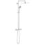 GROHE Euphoria 310 - Duschsystem inkl. Thermostatbatterie (Wandmontage, langlebige Oberfläche, Antikalk-System), supersteel, 26075DC0