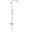 GROHE Euphoria XXL Eurodisc Cosmopolitan 210 - Duschsystem mit Einhandmischer (inkl. Handbrause Euphoria Cosmopolitan, höhenverstellbar, Antikalk- System, langlebig),chrom, 23058003