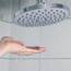 15cm Runde Regendusche – Markcco runde Hochdruckdusche aus ABS-Material – komfortables Duscherlebnis, auch wenn der Wasserdruck niedrig ist, kann an der Wand oder Decke installiert werden