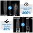 ACEFY Duschkopf wassersparend Dual Function Mode Handbrause Stabhandbrause mit Anti-kalk Dusen Duschbrause massiv Messing Verchromt