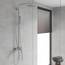 GROHE Euphoria XXL Eurodisc Cosmopolitan 210 - Duschsystem mit Einhandmischer (inkl. Handbrause Euphoria Cosmopolitan, höhenverstellbar, Antikalk- System, langlebig),chrom, 23058003