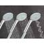 GROHE Vitalio Joy 260, Duschset ohne Armatur, wassersparend, 8l pro Min (Regendusche für vorhandene Armaturen, Kopfbrause mit 3 Strahlarten, Duschstange 74cm, Duschsystem), chrom, 27421002