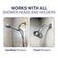 HammerHead Showers Massiver Metall-Duschkopf-Drehkugel-Adapter, ölgeriebene Bronze, verstellbare Schwenkkugel zum Einstellen des Duschkopfwinkels, Universalverbindungsgelenk für feste Handbrausen