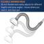 Waterpik PowerPulse Duschkopf, flexibler Hals, verstellbar, für alle Höhen, Chrom, 7 Modi XPP-703E