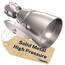 HammerHead Showers Massives Metall, 5,1 cm, Hochdruck-Duschköpfe, gebürstetes Nickel, 2,5 GPM Duschköpfe, Hochdruck, Duschkopf mit verstellbarem Sprühmuster, fester Duschkopf