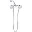 KOHLER 23218-CP Awaken 2-in-1 Multifunktions-Dusch-Kombi-Set, Duschkopf und Handbrause-Set, 2,5 GPM, poliertes Chrom