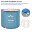 B&Y Ice Bath Tub, 262L Cold Plunge Bathtub für Erwachsene, 70cm Ø Portable Cold Tub für Sportler, Freistehende Spa Wanne für Kaltwassertherapie