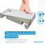 AQUABAD Duschwanne/Duschtasse | Forta Plus mit LeakProtect Technologie Smooth White 70x70cm Quadrat