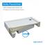 AQUABAD Duschwanne/Duschtasse | Forta Plus mit LeakProtect Technologie Smooth White 80x80cm Quadrat