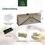 MyZone faltbare Badewanne, 150 x 60 x 50 cm | Klappbare, Mobile, Platzsparende, Badewanne für Dusche | Outdoor, Duschbadewanne, Eisbad/Eiswanne | Alternative zu aufblasbare Badewanne Erwachsene Grau