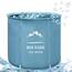 B&Y Ice Bath Tub, 262L Cold Plunge Bathtub für Erwachsene, 70cm Ø Portable Cold Tub für Sportler, Freistehende Spa Wanne für Kaltwassertherapie