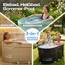 LIVIKING® Eisbad + Faltbare Badewanne Erwachsene [120 cm - 2in1 KOMFORT KOMPLETTSET] Eisbaden Tonne, Mobile Badewanne Outdoor & Eistonne – Jetzt Eintauchen! (Klassisch, Sand Beige)
