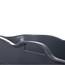 HelloBath® Mobile Badewanne XL 122x56x64 cm für Erwachsene | Tragbare Sitzbadewanne mit Abdeckhaube, Ablage, Seifenkorb & Ablaufschlauch | Badewanne für Dusche & Outdoor | Dunkelgrau