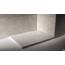 Duschwanne 80x140x2.6 Weiss in Schieferoptik 2,6 cm Höhe aus thermogeformtem Acrylharz