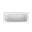 HOESCH Badewanne RIVIERA | Design Badewanne | Acryl | 160x70cm | KOMPLETTPAKET mit Wannenträger und Ablaufgarnitur | Modell BADOSAN