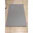 Duschwanne 70x90x2.6 Zementgrau in Schieferoptik 2,6 cm Höhe aus thermogeformtem Acrylharz