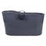HelloBath® Mobile Badewanne XL 122x56x64 cm für Erwachsene | Tragbare Sitzbadewanne mit Abdeckhaube, Ablage, Seifenkorb & Ablaufschlauch | Badewanne für Dusche & Outdoor | Dunkelgrau