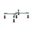 MEPA 1286134 Brausewannenfuß (Wannenfuß, Duschwannenfuß) BW-5 Maxi mit ADS, Kunststoff, Weiß, 150130, 70 x 70 cm - 100 x 100 cm