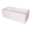 Calmwaters® Badewanne Komplettset 170x75 cm Modern Select, Acryl-Badewanne mit Wannenträger und Excenter-Ablaufgarnitur, Körperformbadewanne für Zwei, Rechteckbadewanne 170 x 75, Weiß, 99000157