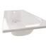 Calmwaters® Premium Badewanne Komplettset 170x75 cm, Made in EU, 3in1 Acryl-Badewanne mit Wannenträger & Ablaufgarnitur, Körperformbadewanne, Rechteckbadewanne, 200 l, Weiß