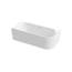 Calmwaters® Vorwand-Badewanne 180x80 cm Komplettset Seamless Comfort, fugenloses Design, vormontiert mit Schürze & Ablaufgarnitur, rechte Ausführung, Made in EU, Acryl, 02SL6222