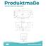 Calmwaters Vorwand-Badewanne 160x75 cm Komplettset Seamless Comfort, fugenloses Design, vormontiert mit Schürze & Ablaufgarnitur, Acryl, Made in EU, 02SL6221