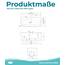 Calmwaters® Vorwand-Badewanne 160x75 cm Komplettset Seamless Comfort, fugenloses Design, vormontiert mit Schürze & Ablaufgarnitur, linke Ausführung, Made in EU, Acryl, 02SL6225