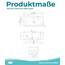 Calmwaters Vorwand-Badewanne 160x75 cm Komplettset Seamless Comfort, fugenloses Design vormontiert mit Schürze & Ablaufgarnitur, rechte Ausführung, Made in EU, Acryl, 02SL6223