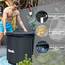 CLIM8 Eisbad Outdoor XL: 400 l kaltes Tauchbecken mit Deckel, tragbare Kaltwassertherapiewanne für Sportler, Wim Hof und Kryotherapie, 90 cm Durchmesser