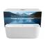 Calmwaters Vorwand-Badewanne 180x80 cm Komplettset Seamless Comfort, fugenloses Design, vormontiert mit Schürze & Ablaufgarnitur, Made in EU, Acryl, 02SL6220