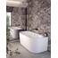 Calmwaters Vorwand-Badewanne 180x80 cm Komplettset Seamless Comfort, fugenloses Design, vormontiert mit Schürze & Ablaufgarnitur, Made in EU, Acryl, 02SL6220