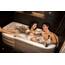 Tubble® Royale Badewanne Aufblasbar Ambiant Taupe 255 Liter - Faltbare Badewanne für Erwachsene bis 188 cm, Aufbau in 1min, Für Indoor und Outdoor, Home Spa & Eisbad