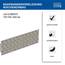 LUX ELEMENTS Badewannenverkleidung Set Nischeneinbau Fertig zum Verfliesen I 2x Hartschaumplatten + 8x Schraubdübel & 4x Schlagdübel & 1x Montagekleber