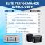 Cold Plunge Tub with Water Chiller Port - XL 149.9 cm Portable Ice Bath Tub for Athletes - Inflatable Ice Plunge Tub for Cold Therapy - Ice Plunge Tub Chiller for Ice Baths at Home Ice Pod