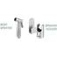 Bidet Handbrause，Sprühgerät Toilettensprühgerät/handgehaltenes Edelstahlsprühgerät mit Haken, für persönliche Hygiene und Bettpfannen-WC-Sprühgerät
