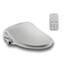 LEEVENTUS Japanische Toilette – J850R Standard Version, Dusch-WC-Aufsatz mit tankloser Durchlauferhitzer-Technologie, mit Memoryfunktion, Sitzheizung, Fernbedienung, LED-Nachtlicht, Geruchsabsaugung