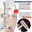 Bidet Handbrause mit Schlauch, SonTiy Messing WC handbrause bidet mit Einstellbarem Druck G1/2" & G3/8" Umschaltventil für WC Dusche, Persönliche Hygiene Windel Dusche Tierbad, Chrom