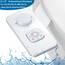 PENDEJATO WC-Bidet-Aufsatz – Kaltwasser-Bidet mit selbstreinigender Doppeldüse (vorne und hinten) – Ultradünner Bidet-WC-Sitzaufsatz mit Wasserdruckeinstellung (Weiß 1)