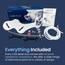 Luxe Bidet BidetNeo320s Aufsatz Bidet, blau, 13.5 x 7 x 3 inches