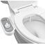 Greenco GRC2189 Bidet-Aufsatz für WC-Wassersprüher für WC-Sitz, elektrisches Bidet mit verstellbarem Frischwasserstrahlstrahl, weiß, 1 Stück
