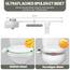 Bidet Aufsatz Nicht elektrisches Bidet Doppeldüse (Front- und Heckwäsche), selbstreinigender Bidet-Toilettensitz-Aufsatz mit einstellbarem Wasserdruck