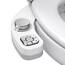 Bidet Aufsatz Nicht elektrisches Bidet Doppeldüse (Front- und Heckwäsche), selbstreinigender Bidet-Toilettensitz-Aufsatz mit einstellbarem Wasserdruck