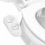 LUXE Bidet NEO 120 Plus – WC-Sitzaufsatz der nächsten Generation mit innovativen EZ-Lift-Scharnieren und 360°-Selbstreinigungsmodus (weiß)