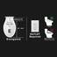 SmartBidet SB-2000WE Elektrischer Bidetsitz, weiß, länglich
